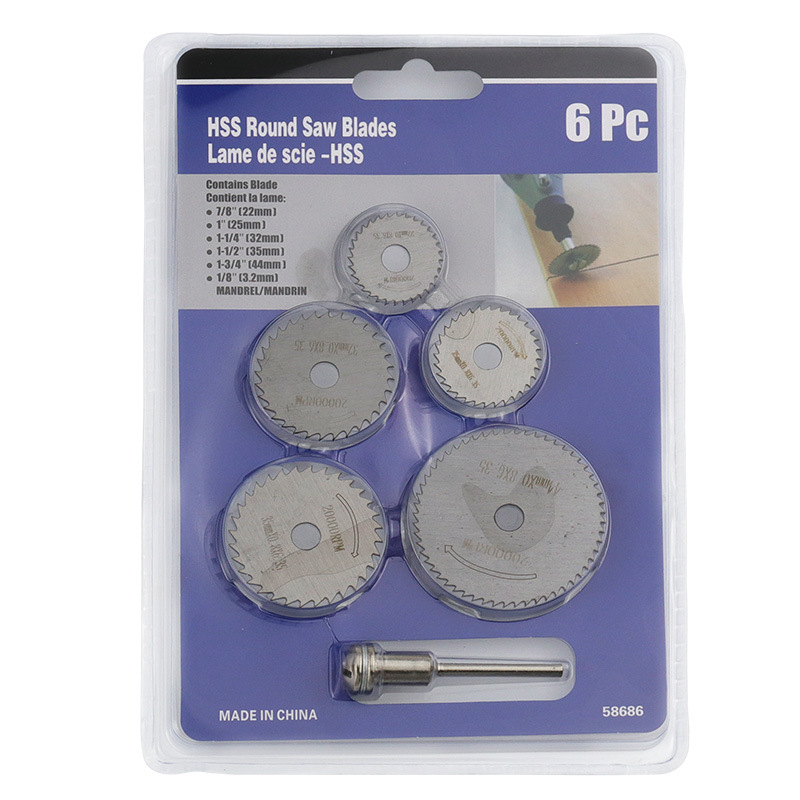 Reciprocating Saw Attachment Drill - 6 Stuks (22-44 Mm) Hoge Snelheid