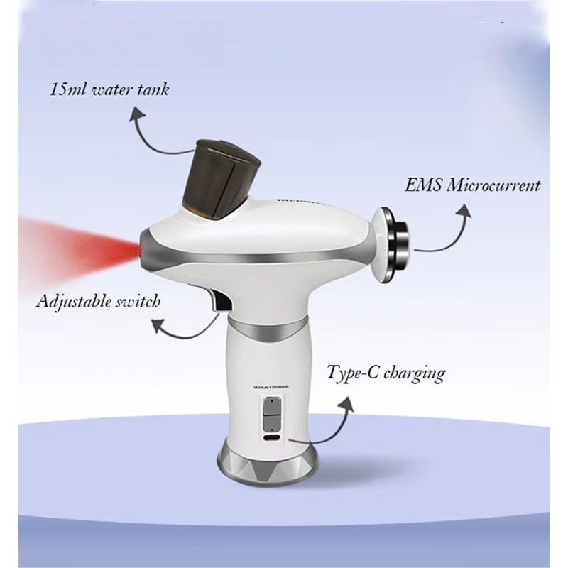 Airbrush Kit With Mini Compressor - Mini oplaadbare batterij beauty gezichts make-up