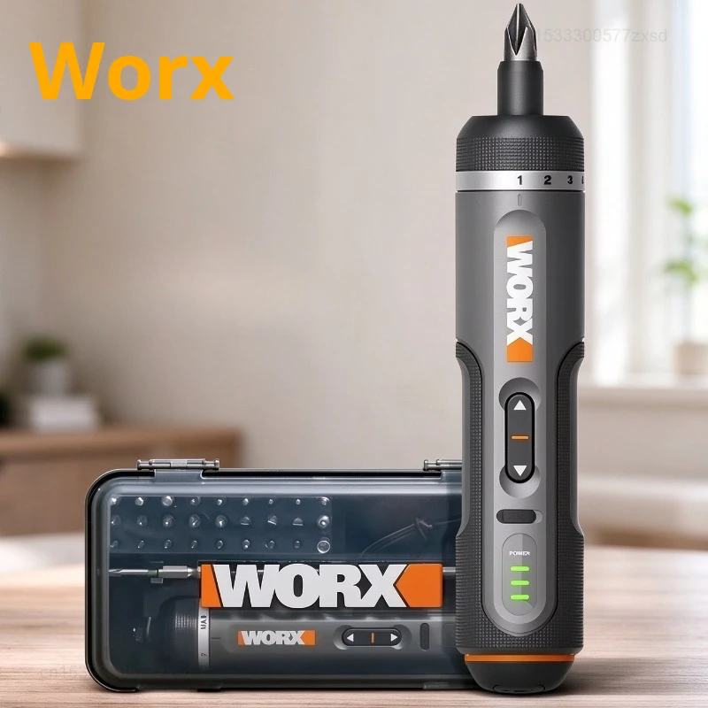 Electric Screwdriver Rechargeable Usb - Worx 4V Elektrische Schroevendraaierset WX242 Slimme