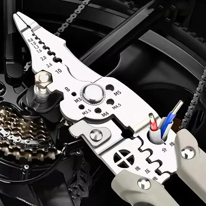 Krimptang Draadstripper 28 in  - Automatic Wire Stripper Cutter recensie en prijs