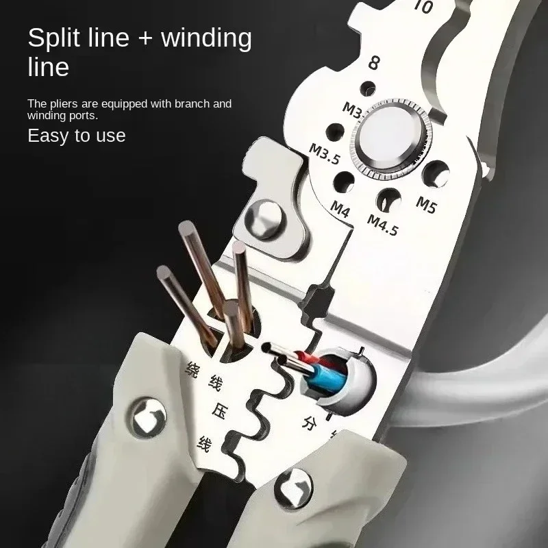 Krimptang Draadstripper 28 in  - Automatic Wire Stripper Cutter recensie en prijs