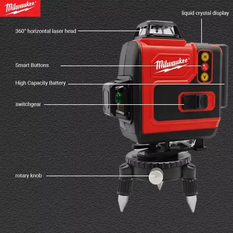 Milwaukee 8D16X 16-lijns 4D gr - Laser Level 16 Lines 4D Green recensie en prijs