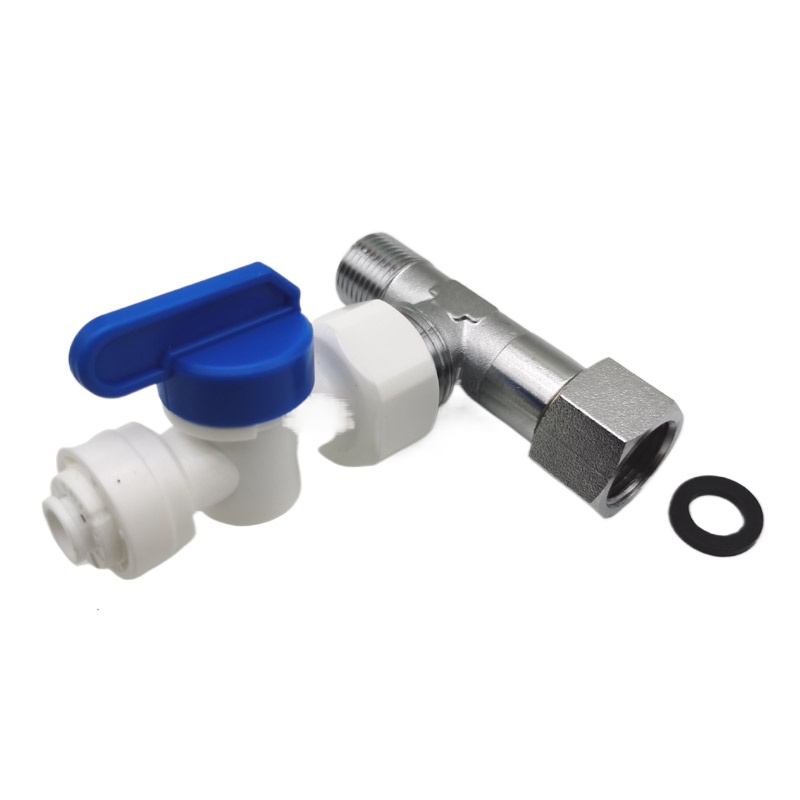 Vernikkelde messing T-stuk met - Plumbing recensie en prijs