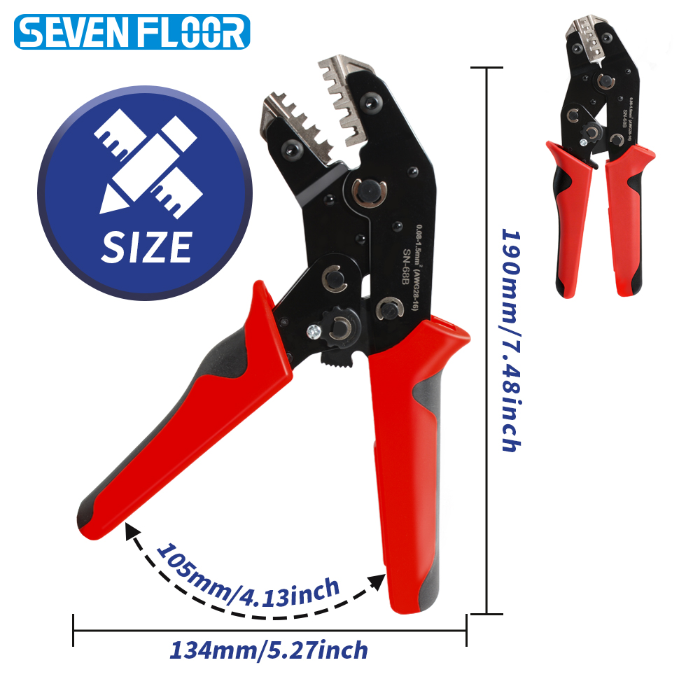 Ratchet Crimper Tangen SN-68B  - Automatic Wire Stripper Cutter recensie en prijs