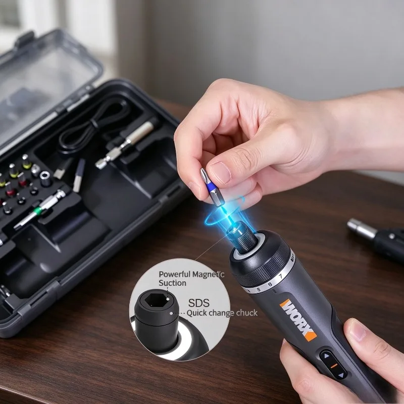 WORX WX242 Elektrische schroev - Electric Screwdriver Rechargeable Usb recensie en prijs