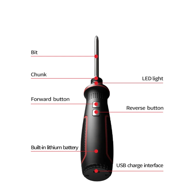 Maizhe USB Oplaadbare 3.6V Ele - Electric Screwdriver Rechargeable Usb recensie en prijs