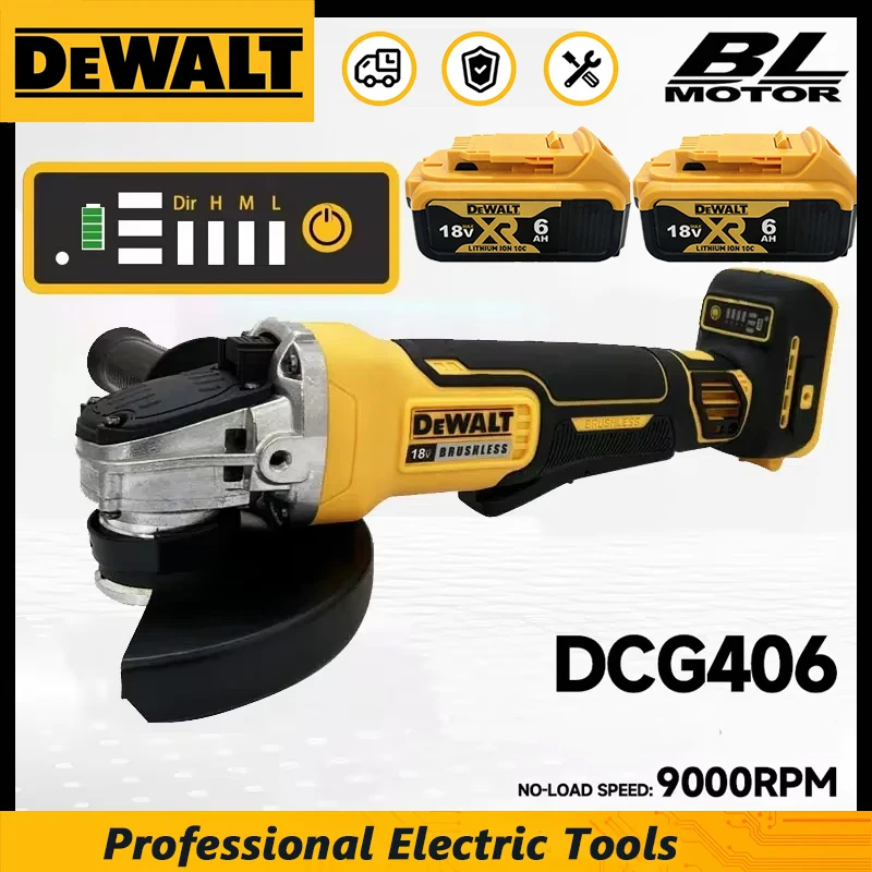 Dewalt DCG406 125MM borstelloz - Brushless Angle Grinder Battery Powered recensie en prijs