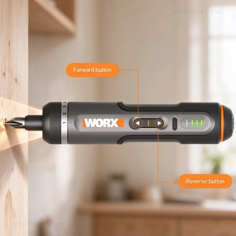Worx 4V Elektrische Schroevend - Electric Screwdriver Rechargeable Usb recensie en prijs