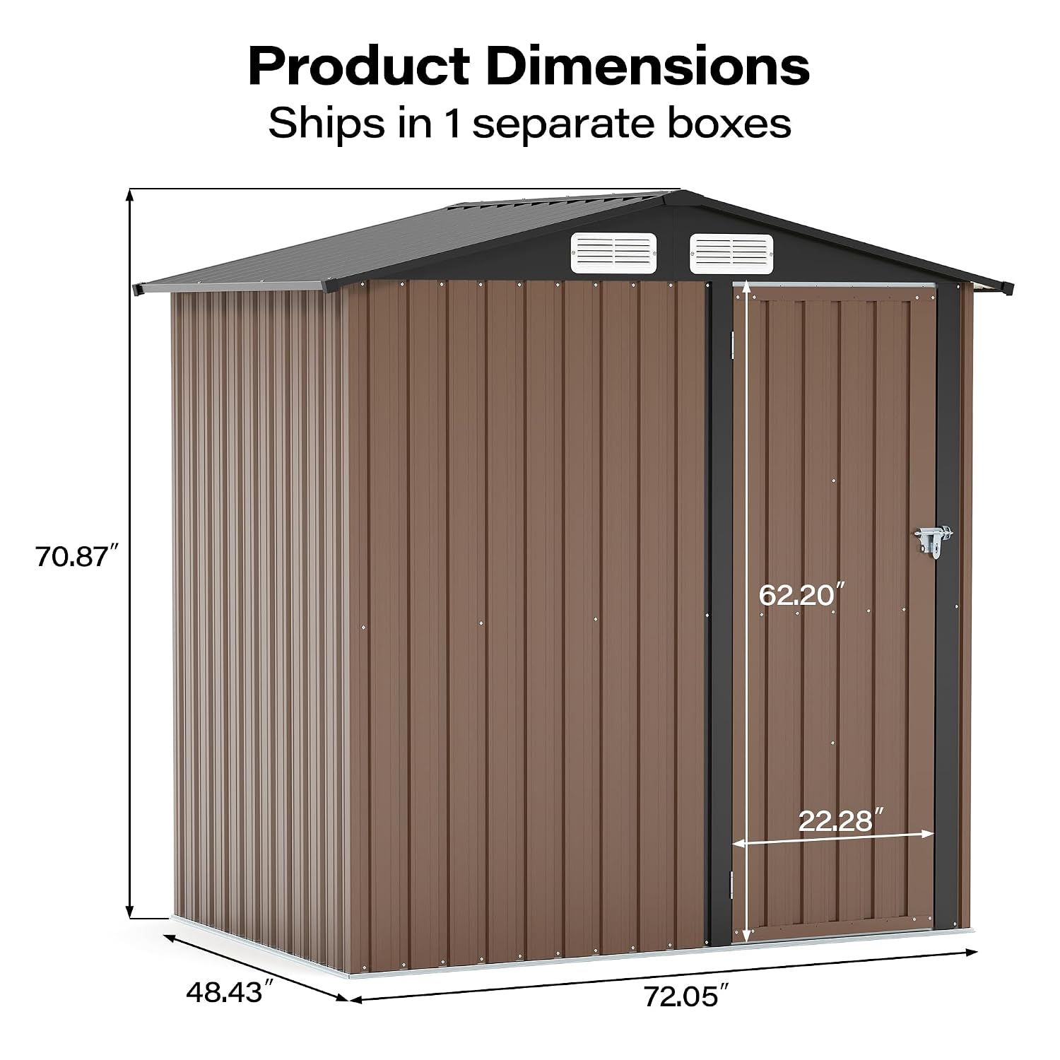 Buitenberging 6x4FT waterdicht - Garden Tools recensie en prijs